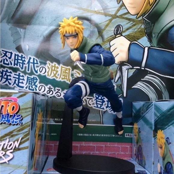 New Seal Lot Of 7 Bandai Naruto Vibration Stars Figure Set  Collection Set. - Picture 10 of 16